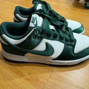 satin nike dunks for women